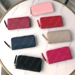 Wallets Card Holder long coin Purse mens zipper wallet Designer Bags women Purses Solid Colour printing pattern Fashion bags dicky0229Y