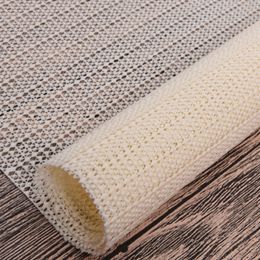 Bath Mats Antiskid Net Cloth Silica Gel Anti Slip PVC Foaming Sofa Yoga Mat Carpet Automobile Cushion Compound Foam Bottom Cloth 230820