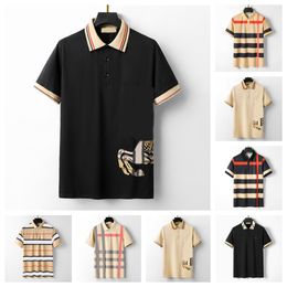 polo da uomo Polo estiva firmata Polo da uomo di lusso firmata Polo monogramma T-shirt ricamata Abbigliamento T-shirt manica corta