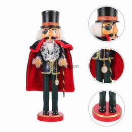 Other Home Decor Kids Toys Pirate Nutcracker Garden Decor Festival Nutcrackers Ornament Wooden Craft Child x0821