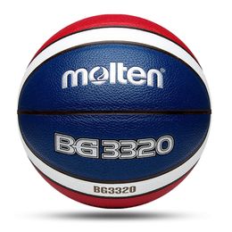 Balls Molten Basketball Balls Official Size 7/6/5 PU Material Indoor Outdoor Street Match Training Game Men Women Child basketbol topu 230820