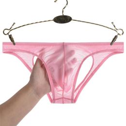 Ass Gay Underwear Sex Tanga Hombre Nylon Thong Men Bikini Briefs Sissy Male Panties Plus Size M-XXXL227P