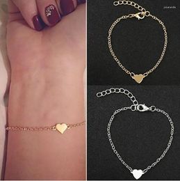 Link Bracelets Delysia King European And American Fashion Simple Sexy Heart-shaped Bracelet