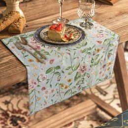 Table Napkin Flower Pattern Mat Kitchen Decoration Placemat For Wedding Dining Accessories