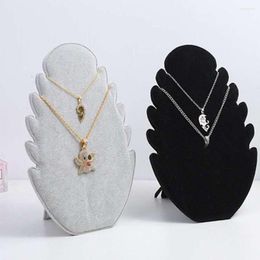 Jewelry Pouches Fashion Niche Design Velvet Necklace Display Stand Holder Storage Rack