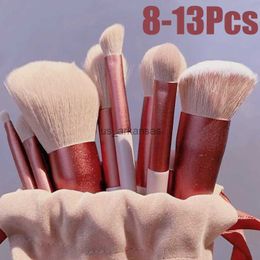 Makeup Brushes 8-13Pcs Soft Fluffy Makeup Brushes Set for cosmetics Foundation Blush Powder Eyeshadow Kabuki Blending Makeup brush beauty tool HKD230821