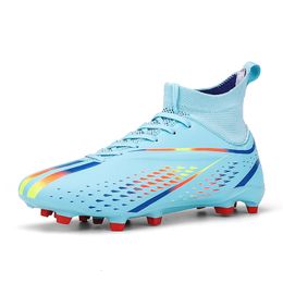 Dress Shoes High Ankle Soccer for Men Outdoor Non slip Football Boots TF GF Training Futsal Shoe Superfly Cleats Grass Sneakers 230821