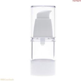 15ml Transparent Refillable Empty Plastic Perfume Bottle Airless Pump Vacuum Containers For Cosmetics Travel Dispenser#35goods Ffliw