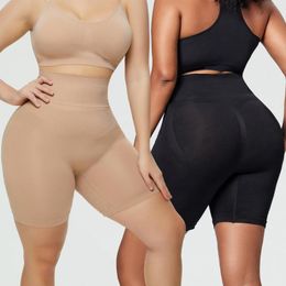 Women's Shapers Shapewear For Women High Waist Tummy Control BuLifter Panties Strong Corset Mid Thigh Body Shaper Large Size