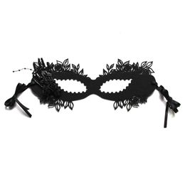 Party Masks Black Personality Mask Half Face Halloween Masquerade Mask Party Dress Up Half Face Mask 230820