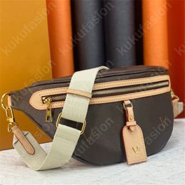 High Rise Full Old Flowers Designer Bumbag Mens Crossbody Chest Bag Luxury Designers Belt Bags For Women Fannypack Zipper Bum Bags Cross Body Handbag