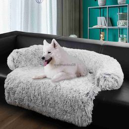 Other Pet Supplies Dog Mat Pet Bed Plush Beds for Dogs Washable Fluffy Large Basket Medium Furniture Kennel Accessory Cats Small Accessories Warm HKD230821