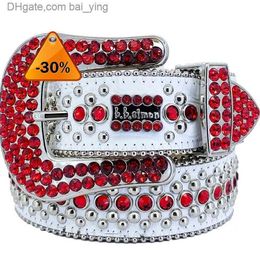 Fashion Designer Belts Classic Bb Belts simon Mens Womens rhinestone belt with bling rhinestones miss sellerz