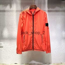 Outerwear Designer Badges Zipper Shirt Jacket Loose Style Spring Autumn Mens Top Oxford Breathable Portable High Street Stones Island Clothing Jacke 4 OJRJ