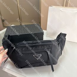 Men Waist Bag Classic Canvas Fanny Packs Designer Women Bum Bag Fashion Black Belt Bags Crossbody Bumbag Casual Versatile