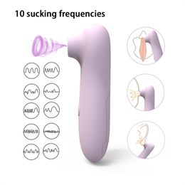 Powerful Sucker Clitoris Sucking Vibrator Female Clit Nipple Oral Vacuum Stimulator Massager Sex Toys Adults Goods for Women 5JGA