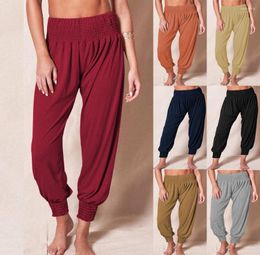Women's Pants 2023 Autumn Home Casual Loose Trousers Solid Color Sports Yoga Leggings
