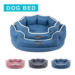 Other Pet Supplies Memory Foam Dog Beds For Medium Big Dogs Non Stick Hair Removable Washable Pet Sofa Bed Non Slip Durable Dog Mats Bench Lounger HKD230821