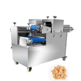 Minced Meat Machine Electric Meat Slicer Meat Shred Grinder Commercial Dried Beef Cubes Meat Dicing Machine