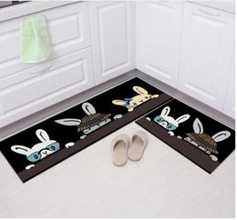 New Christmas Doormat 3D Printed Long Kitchen Mat Welcome Carpet Soft Flannel Bedroom Living Room AntiSlip Floor Mats 20230820A08