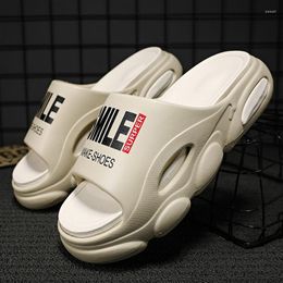 Slippers Platform 5cm Men Soft Air Cushion Eva Women'S Fashion Flip Flops Outdoor Shoes Summer Sandals 2023