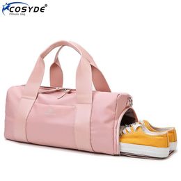 Bags Dry And Wet Sports Gym Handbag For Women Fitness Swimming Training Bag Female Yoga Mat Bag Travel Luggage With Shoes Pocket