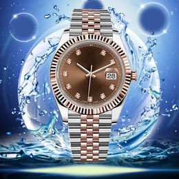 luxury watch designer mens high-end watches Automatic Mechanical Watches 36 41MM Full Stainless steel Luminous Waterproof Women Wristwatches montre de luxe
