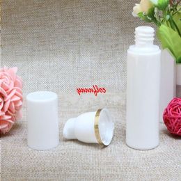 100pcs/lot 15ML 30ML 50ML Travel Refillable AS Cosmetic Airless Bottles Plastic Treatment Pump Lotion Containers F050205 Plgrx