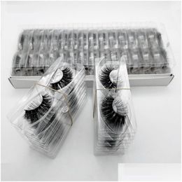 Other Health Beauty Items 10 Styles High Quality 15Mm Lashes Wholesale 3D Mink Eyelashes Custom Private Label Natural Long Fluffy Ey Dhvqm