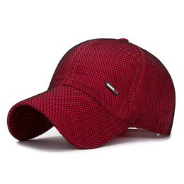 Spring Summer Breathable Mesh Baseball Cap Gorras Para Hombre Men's Cap Sport Hats Woman Bonnet Femme Casquette Homme Wholesa198B