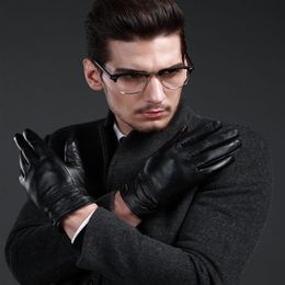 fashion Mens real Leather gloves leather GLOVE gift accessory whole from factory #3168244d