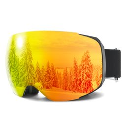 Ski Goggles goggles custom snow polarized anti fog p ochromic magnetic wholesale ski 230821