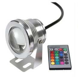 16 Colours Changing Led Ground Light RGB 10W DC12V Led Spot Light Waterproof IP65 Spot led Lamp Light for indoor outdoor lighting291P