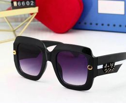 Designer Sunglasses For Women and Men Fashion Model Special UV 400 Protection Letter Leg Double Beam Big Frame Outdoor Brands Design Diamond Sunglasses 6888