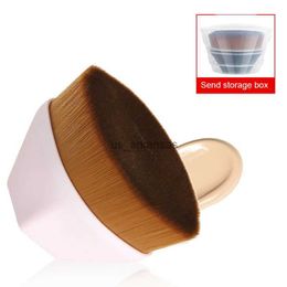 Makeup Brushes 1PC Foundation Brush High Quality Professional BB Cream Makeup Brushes Cosmetics Short Handle Magic Foundation Brush HKD230821