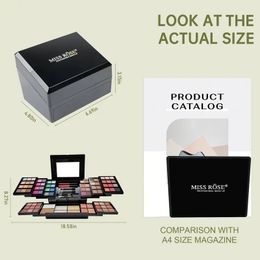 MissRose 80 Colours All-in-one Holiday Make Up Gift Set | Makeup Kit For Women Full Kit Essential Starter Bundle Include Eyeshadow Palette Lipstick Blush Concealer