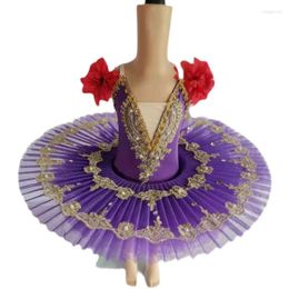 Stage Wear Children Ballet Dance Costumes Little Swan Skirt Tutu Suspenders Girls