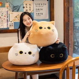 Plush Dolls Black Cat Plush Toy Plushie Cat Pillow Soft Plush Doll Cat Plushie Cat Pillow Stuffed Animal Soft Plush Pillow For Girls Toys 230821