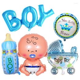 Party Decoration 5pcs/lot Baby Boy Girl Birthday Kids Shower Air Balls Little Princess Inflatable Toys