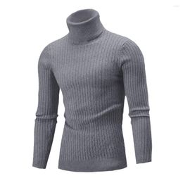 Men's Sweaters Casual Turtleneck Tee For Layering Next-to-skin Lightweight Pullover Shirt Men Stylish Warm Autumn