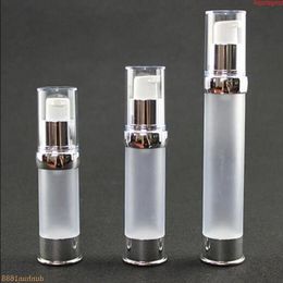 400pcs/lot 15ml 20ml 30ml frosted Vacuum Refillable Lotion Bottles Airless Pump Bottle Makeup Tools#123goods Xpqfs