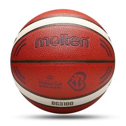 Balls Molten Original Basketball Balls Size 7 High Quality PU Material Wear-Resistant Match Training Outdoor Indoor Men basketbol topu 230820