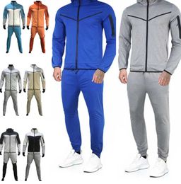 Men Tracksuit Designer sweatsuit womens mens for Spring Autumn 3XL Thin Tech Fleece joggers jacket Two Piece Set Sports Long Sleeve clothes
