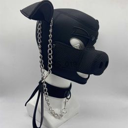 Other Health Beauty Items Slave Pet Roleplay of Neoprene Pig Play Fetish Hood Mask for Couples Bdsm Bondage Tractiong Flirting Exotic Accessories x0821 x0821