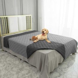 Other Pet Supplies Pet Dog Bed Cover Waterproof Dog Blanket Bed Anti-Slip Cover With S M L Sizes Double-Sided Use Dog Mat Sofa Protection Cover HKD230821