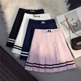 Tennis Skirts High Quality Women Golf Skirt with Safety Golf Wear Women Tennis Skirts J Lindeberg Golf Wear Ladies Golf Shorts 230818