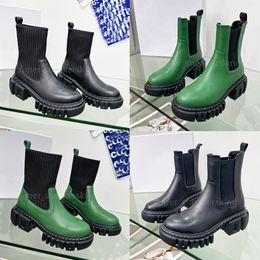 Top Designer Boots Women Sock Boots Print Triple Black Green Paris Luxurys High Sock Boot Fashion Sneakers Booties Размер 35-41