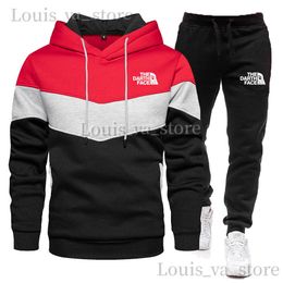 Northern Hoodie 2023 New Face Men Hoodies Sweatshirt+Sweatpants Suit Autumn Winter Brand Sportswear Sets Tracksuit Men's Pullover Jacket 2663