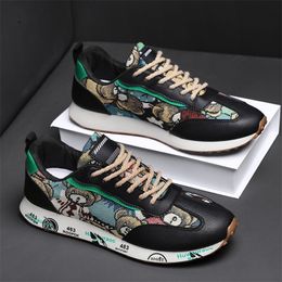 Dress Shoes CYYTL Men Shoes Summer Fashion Anime Cartoon Male Sneakers Casual Outdoor Running Platform Tennis Sports Luxury Leather Trainers 230818