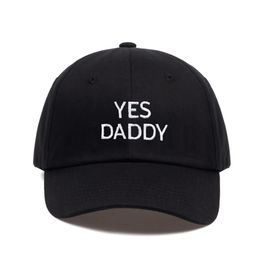 2020 new Yes Daddy Embroidered Adjustable golf Cotton Cap Dad Hat Black baseball cap men women Hip-hop snapback hat223S